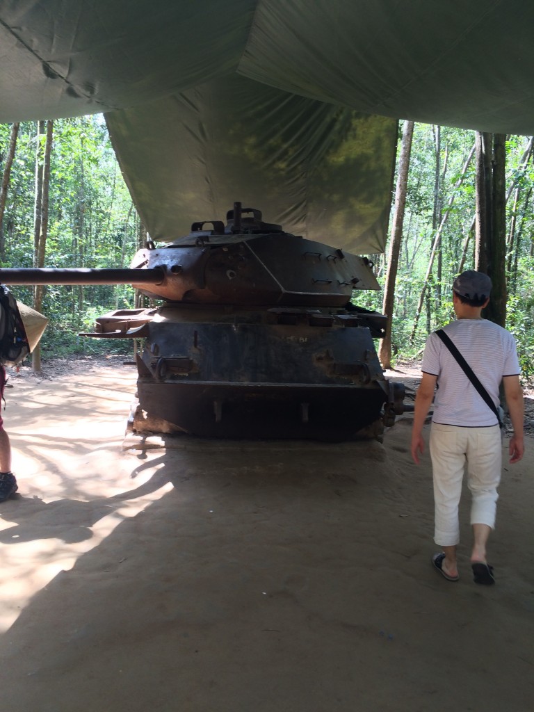 ベトナム、CUCHI、戦車
